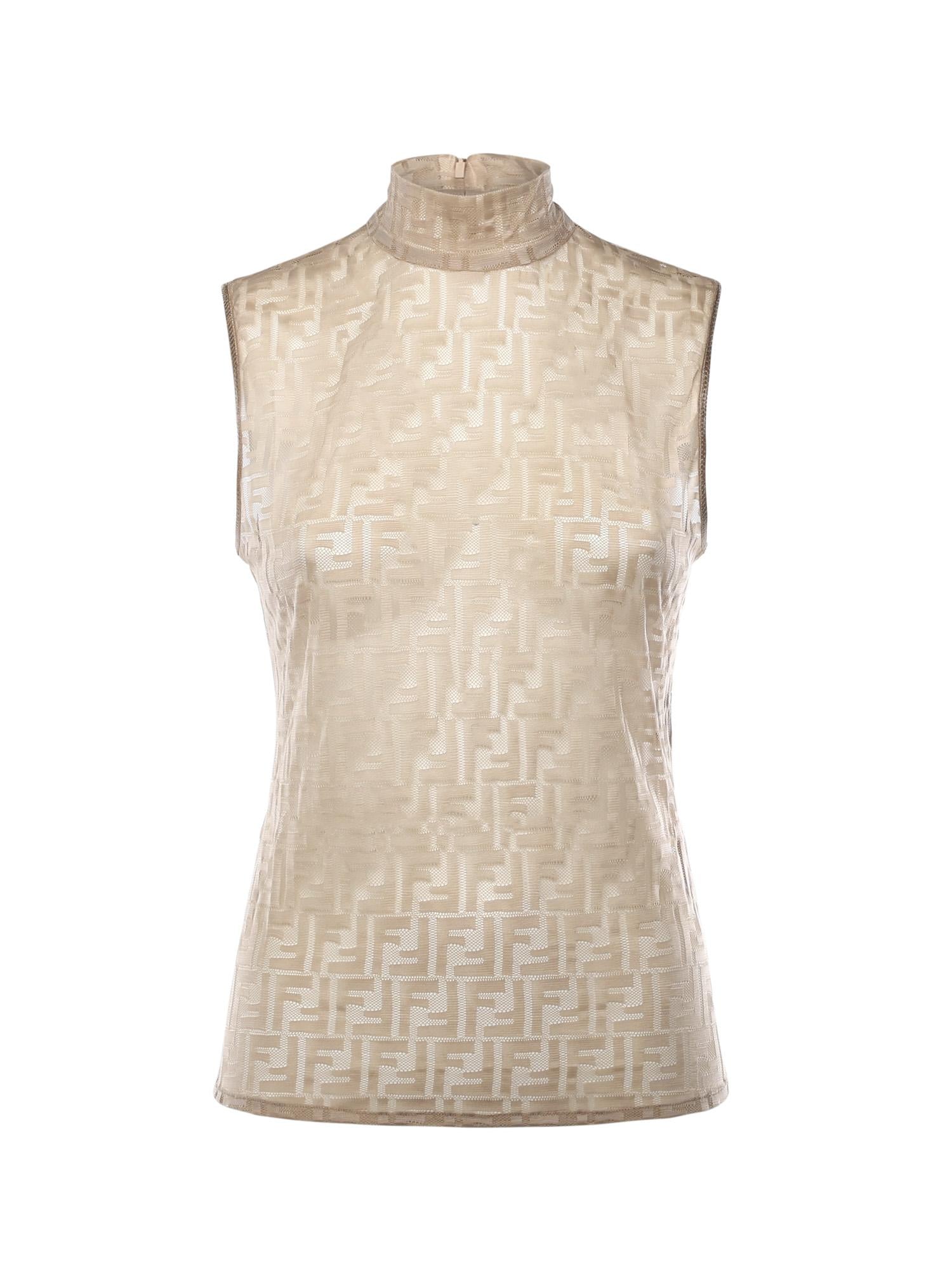 Top FF Jacquard FS9763 AW8KF1UKB FENDI 
