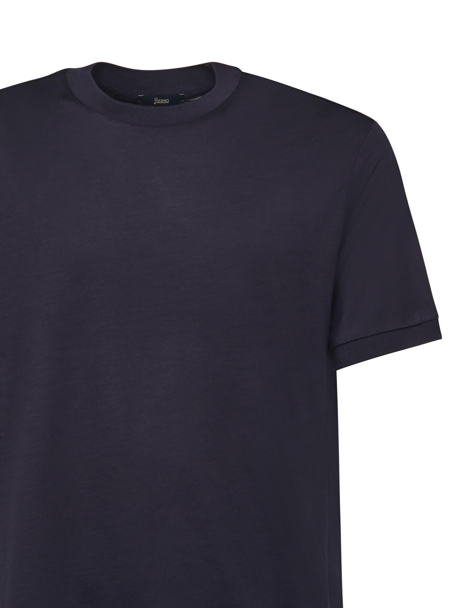 T-shirt in soft wool jersey JG000244U 520689200 HERNO 