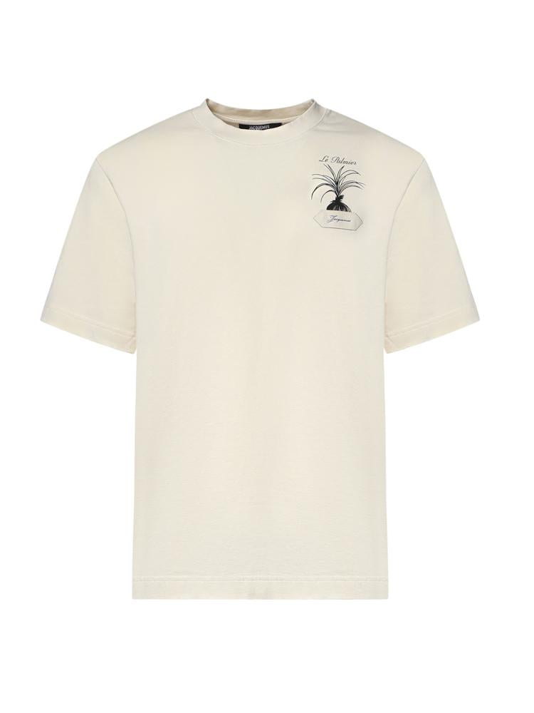 T-shirt Palmier in cotone TSU00354AJ00226 1PZ JACQUEMUS 