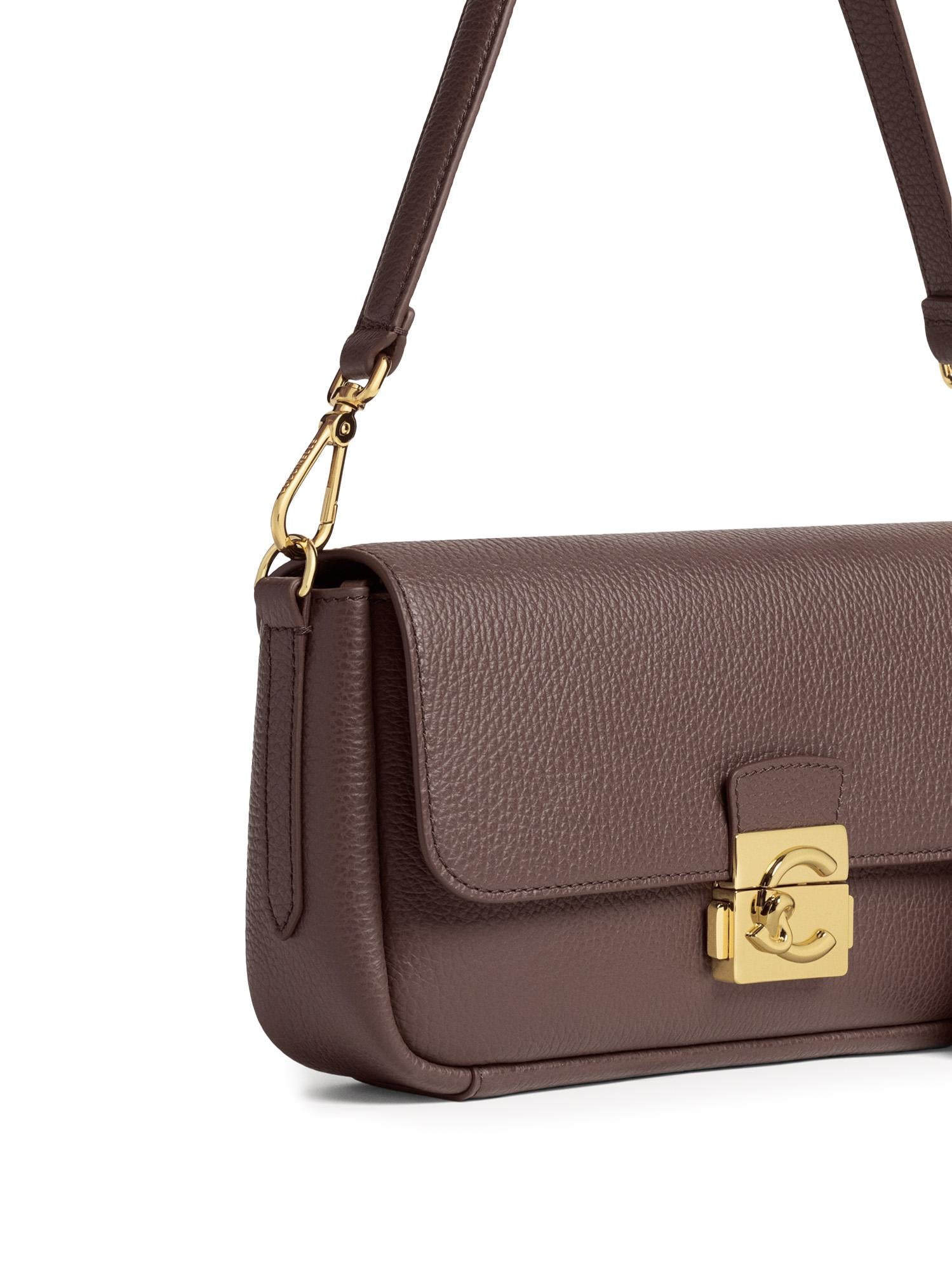 Borsa C-Me Lock Medium in pelle E1U4K120201 R49 COCCINELLE 