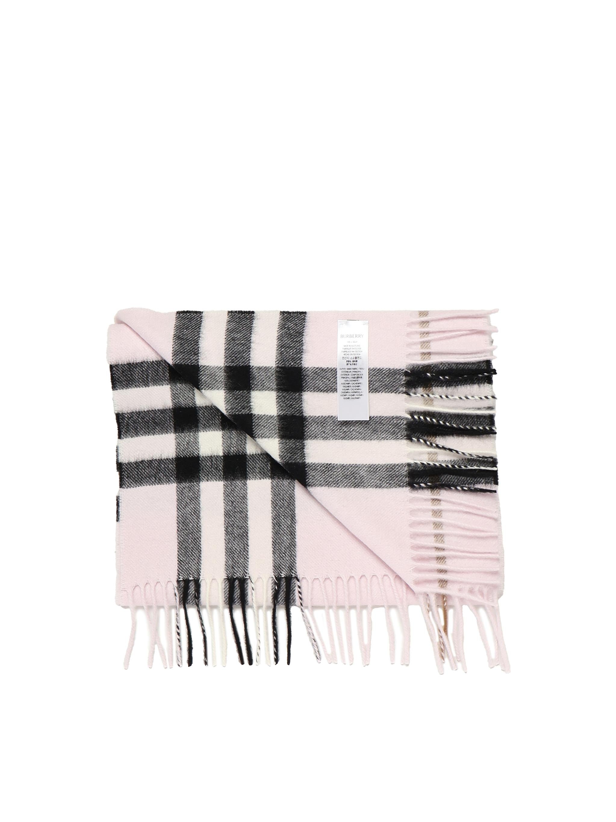Sciarpa in cashmere Check 8077877 B1017 BURBERRY 