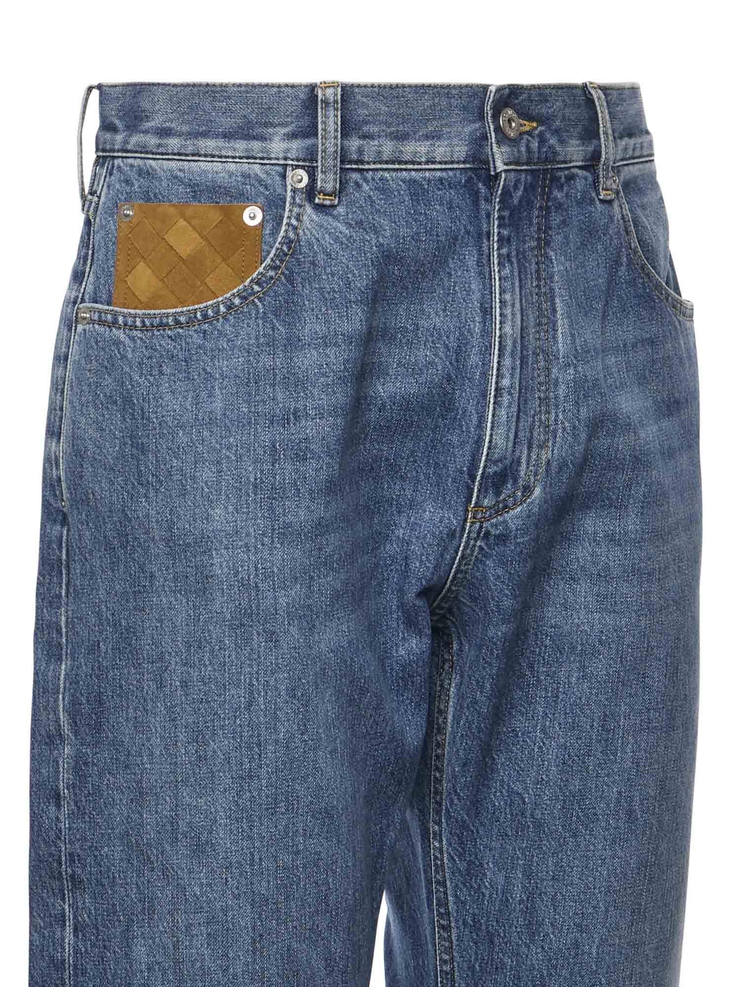 Jeans a gamba dritta 831605 V42W04715 BOTTEGA VENETA 