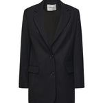 Blazer monopetto in misto lana DG6162 LAVAGNA OTTOD'AME 