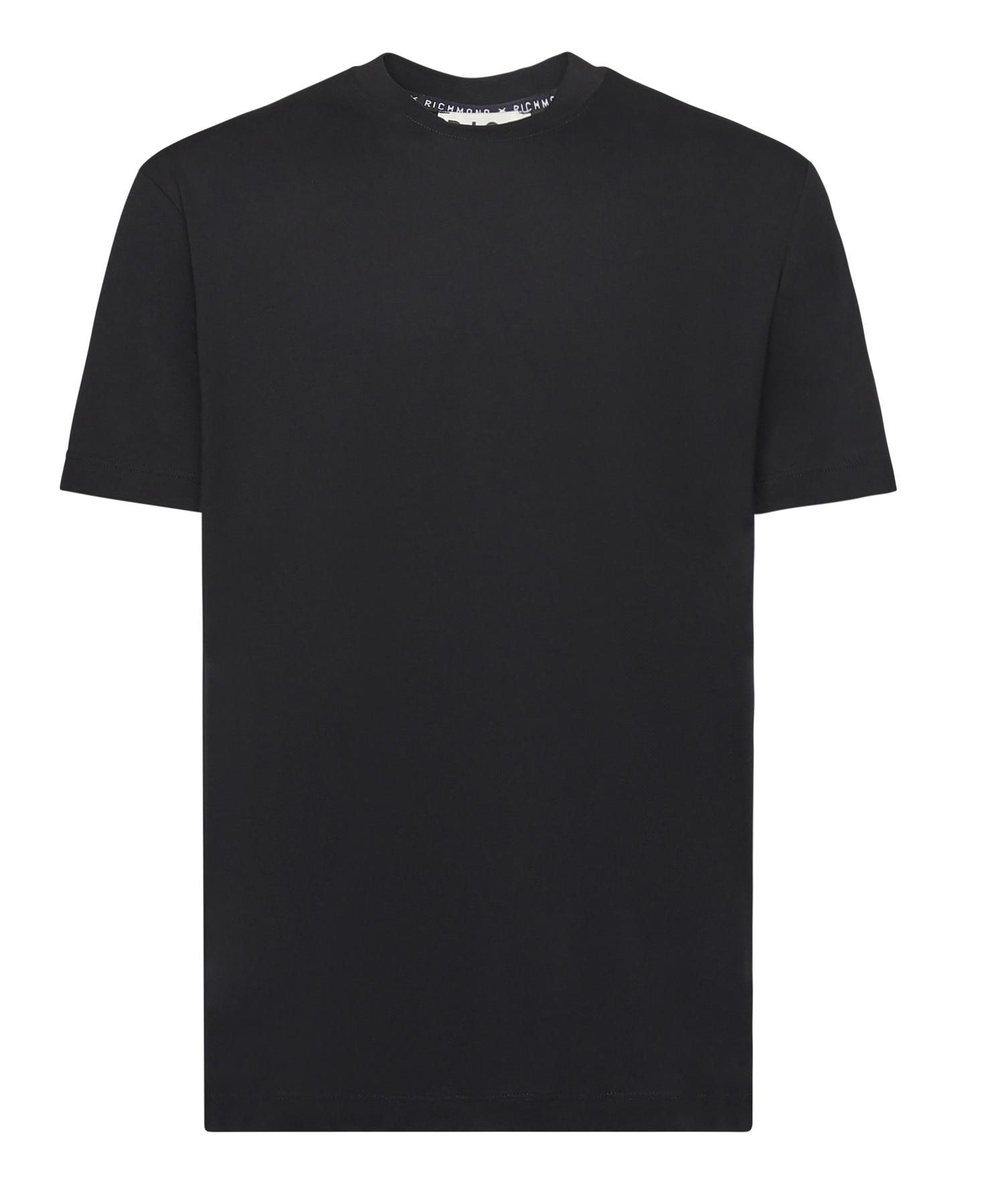 T-shirt Simen in cotone UMA25053TS BLACK RICHMOND X 