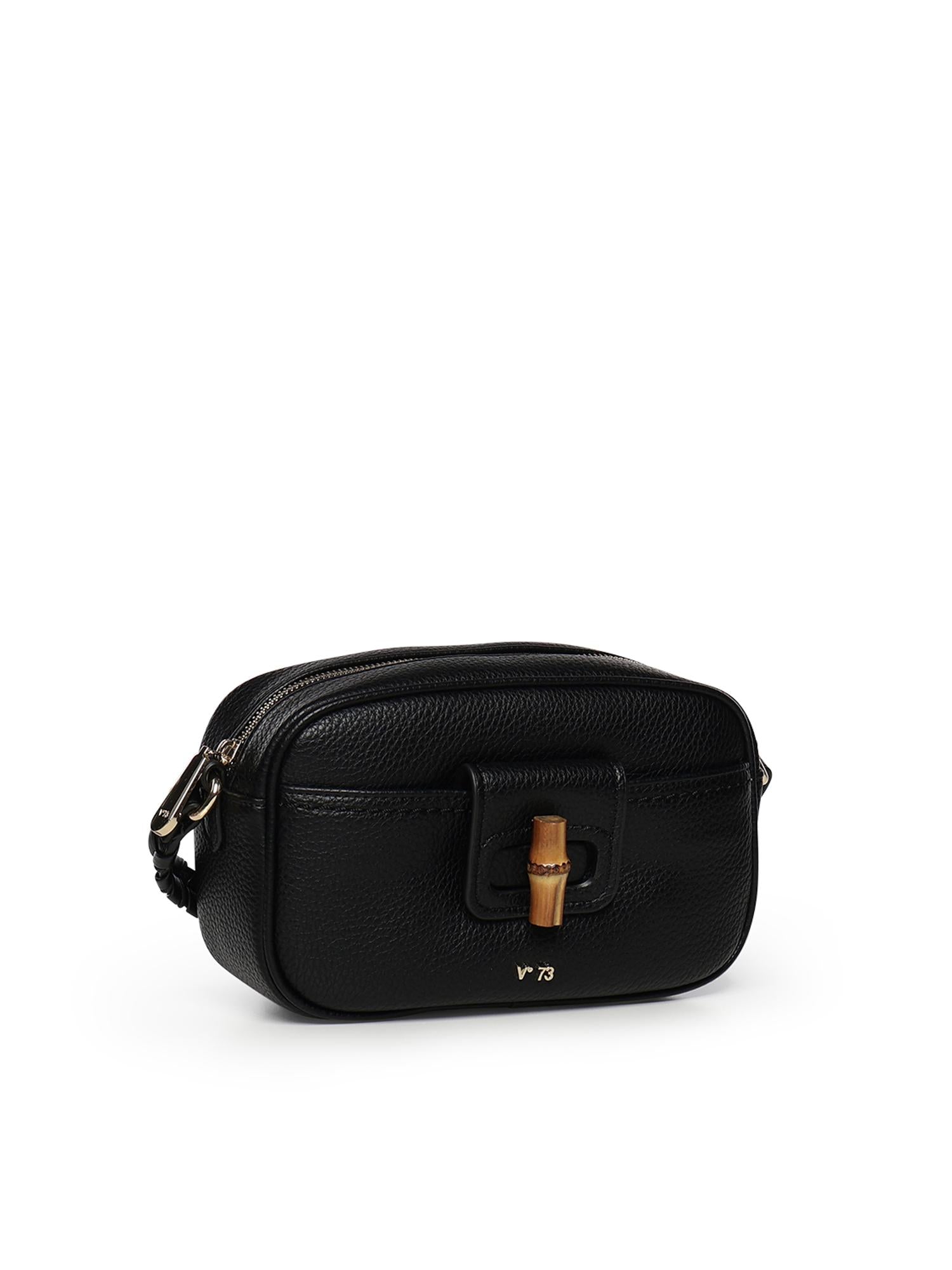 Borsa a tracolla con logo 73BS9M605 BEATRICENERO V° 73 