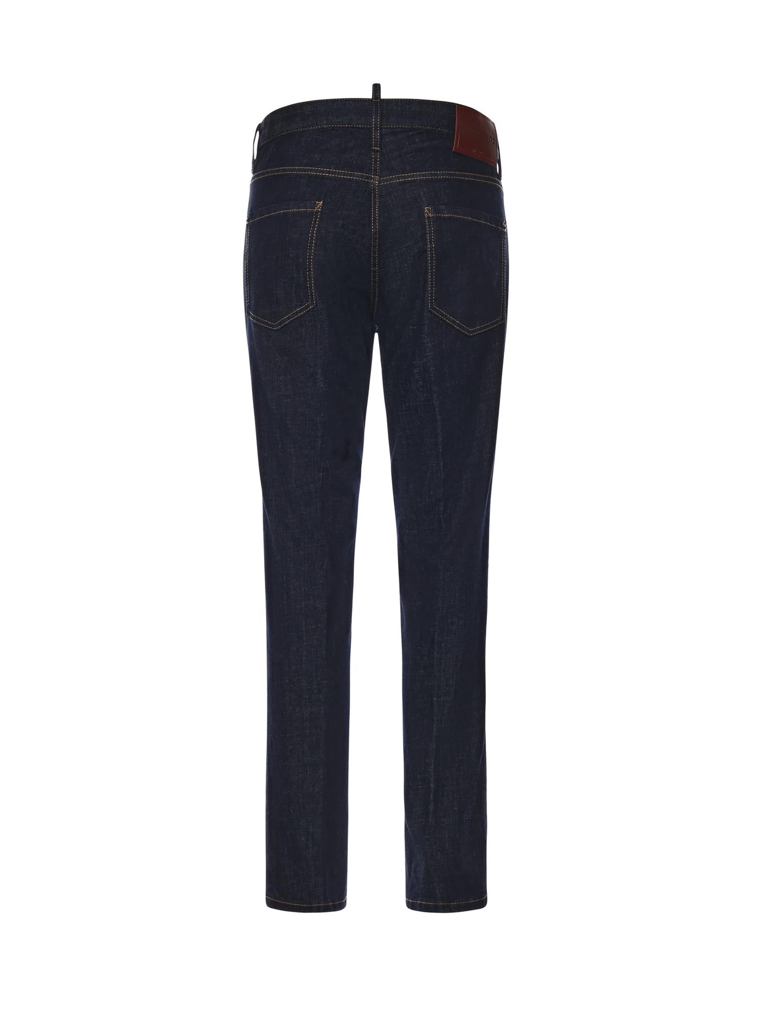 Jeans in denim di cotone stretch S74LB1893 S30664470 DSQUARED2 