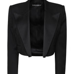 Giacca strutturata crop F26X5T FU28JN0000 DOLCE & GABBANA 