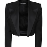 Giacca strutturata crop F26X5T FU28JN0000 DOLCE & GABBANA 
