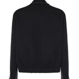 Giacca in lana double con zip 794813 Z7AON1120 GUCCI 