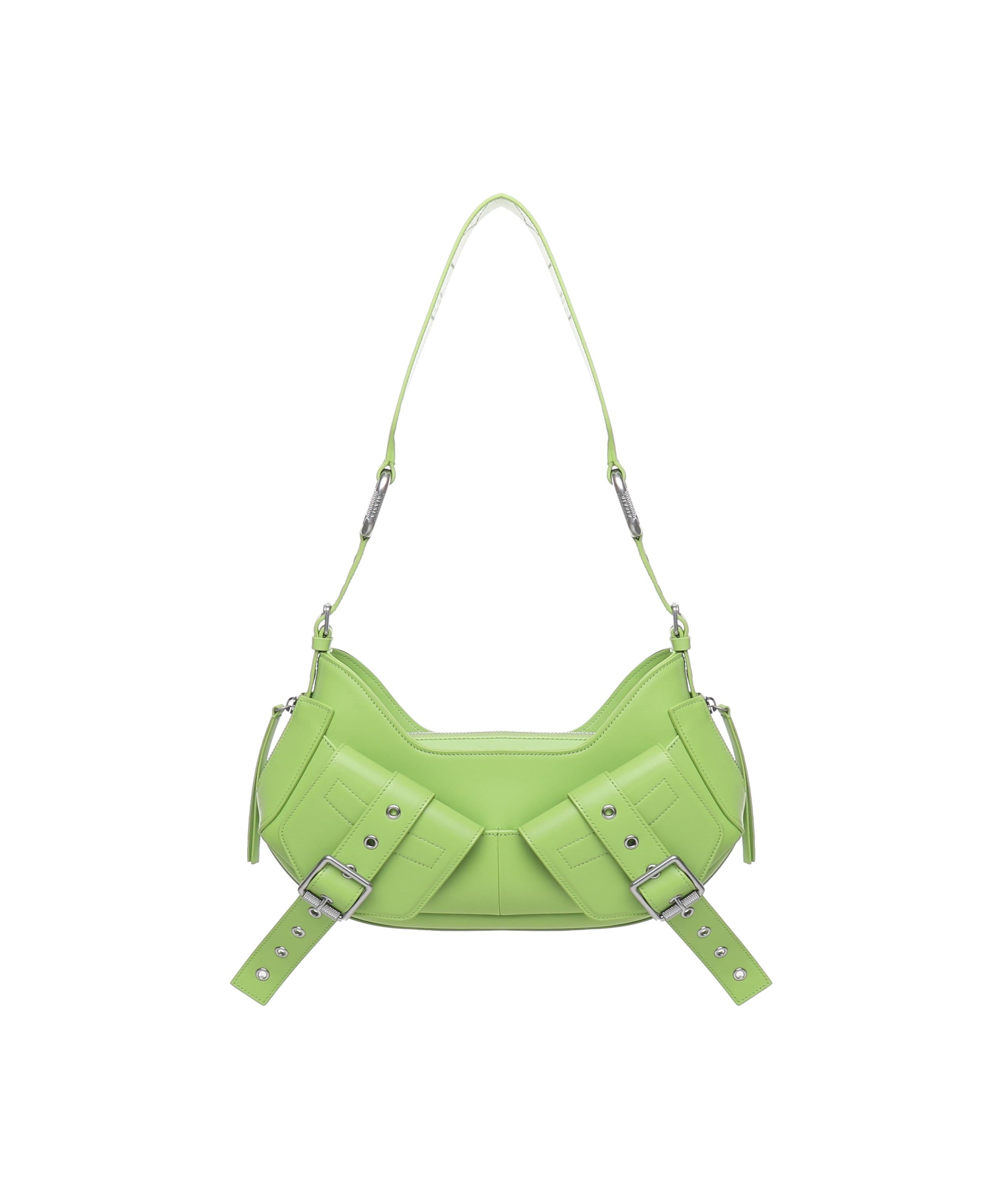 Borsa a spalla Y2K.001 FBBP70001 -VERDE/NIKEL BIASIA 