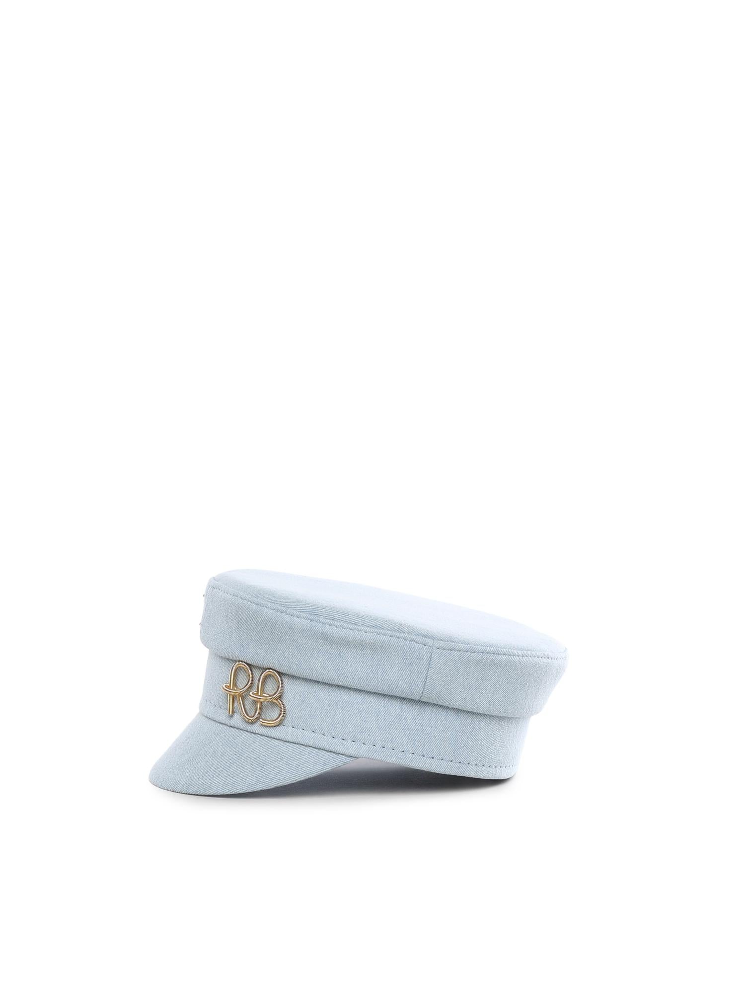 Cappello Baker Boy in denim KPC075PS26  RUSLAN BAGINSKIY 