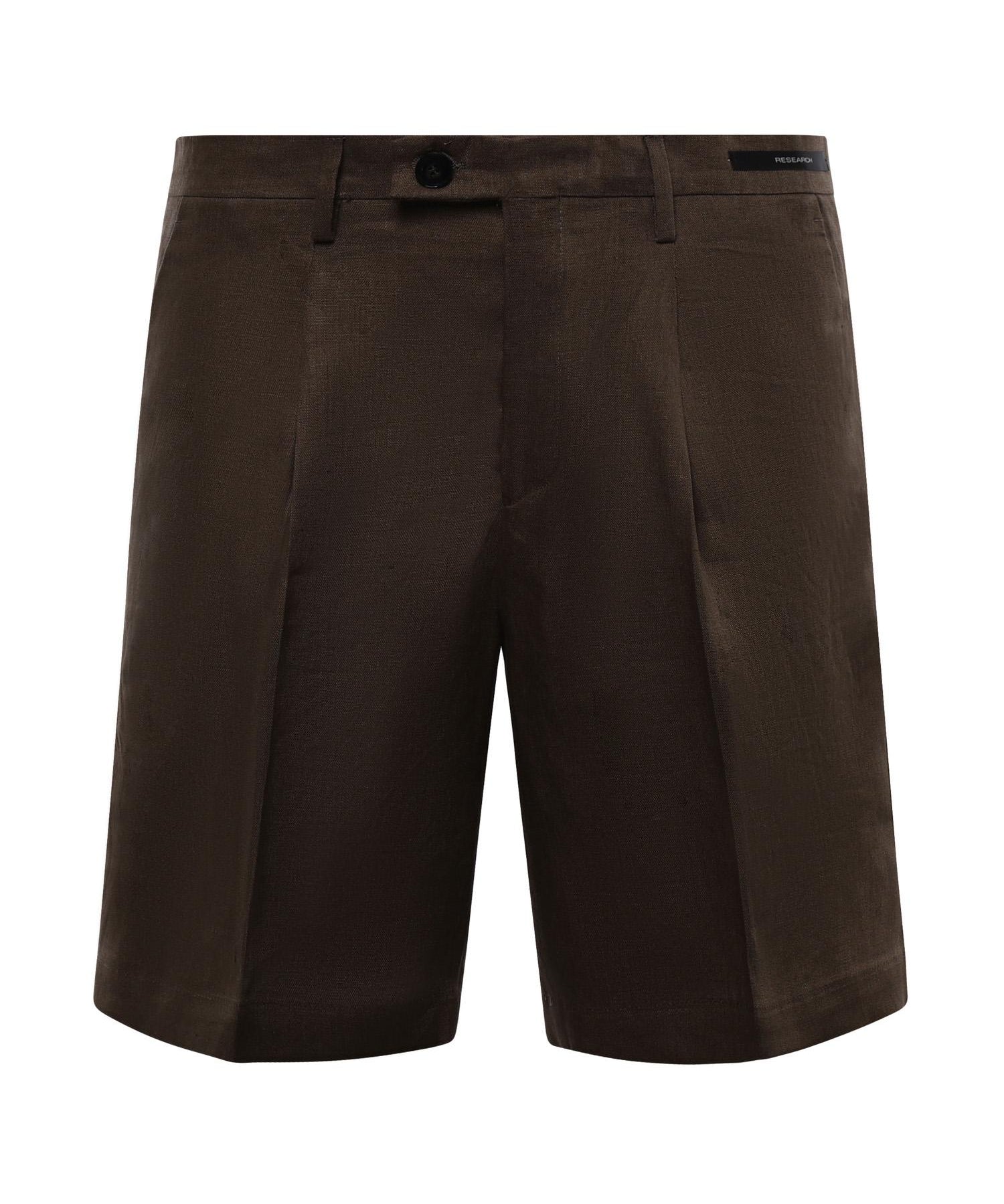 Bermuda Harry in lino con pince MCHAR3259S26B 194 MICHAEL COAL 