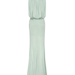 Abito lungo in jersey con drappeggio 2A578A N0400 BLUMARINE 