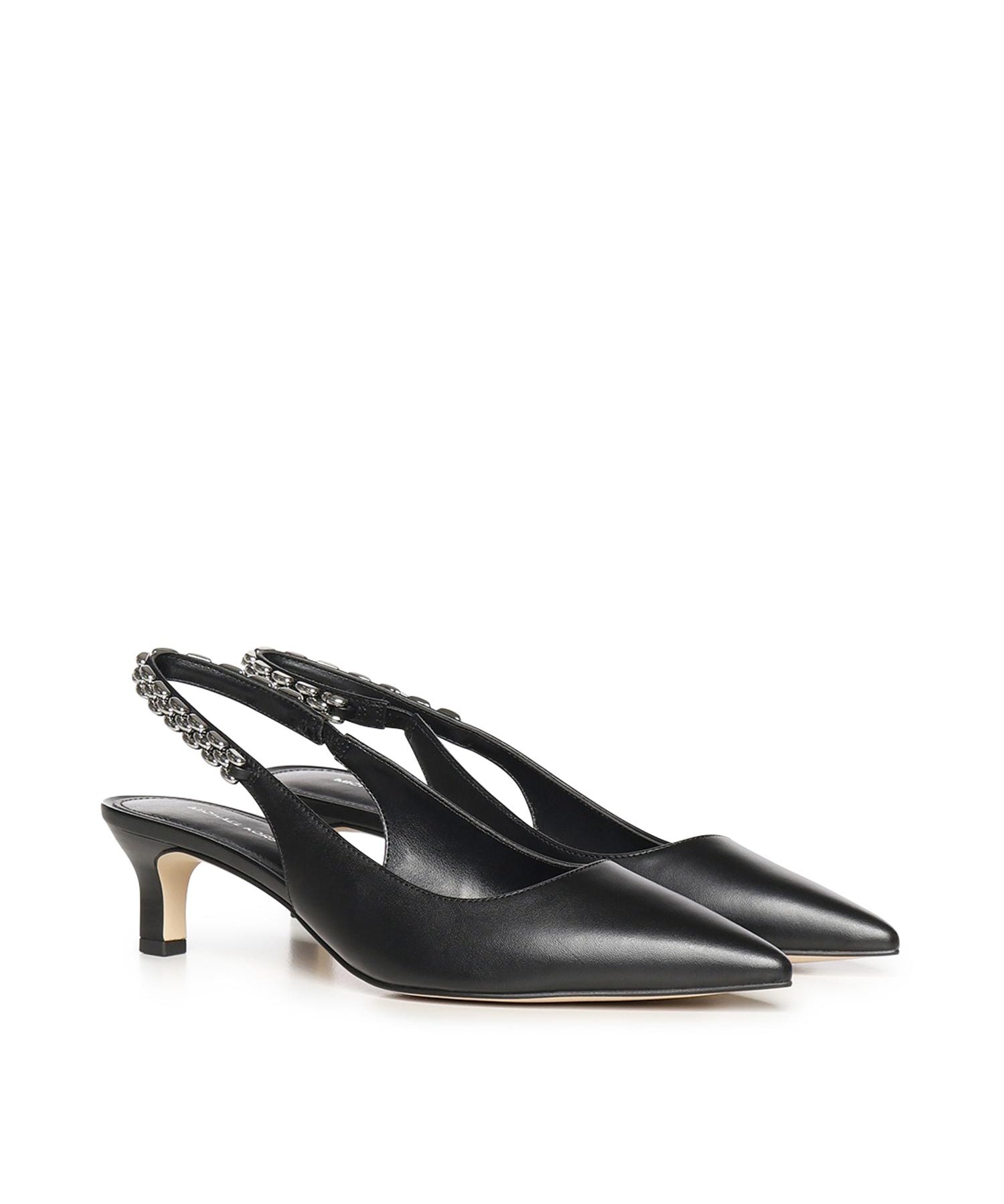 Décolleté Marcia slingback in pelle 40S6MCMP1L 001 MICHAEL MICHAEL KORS 