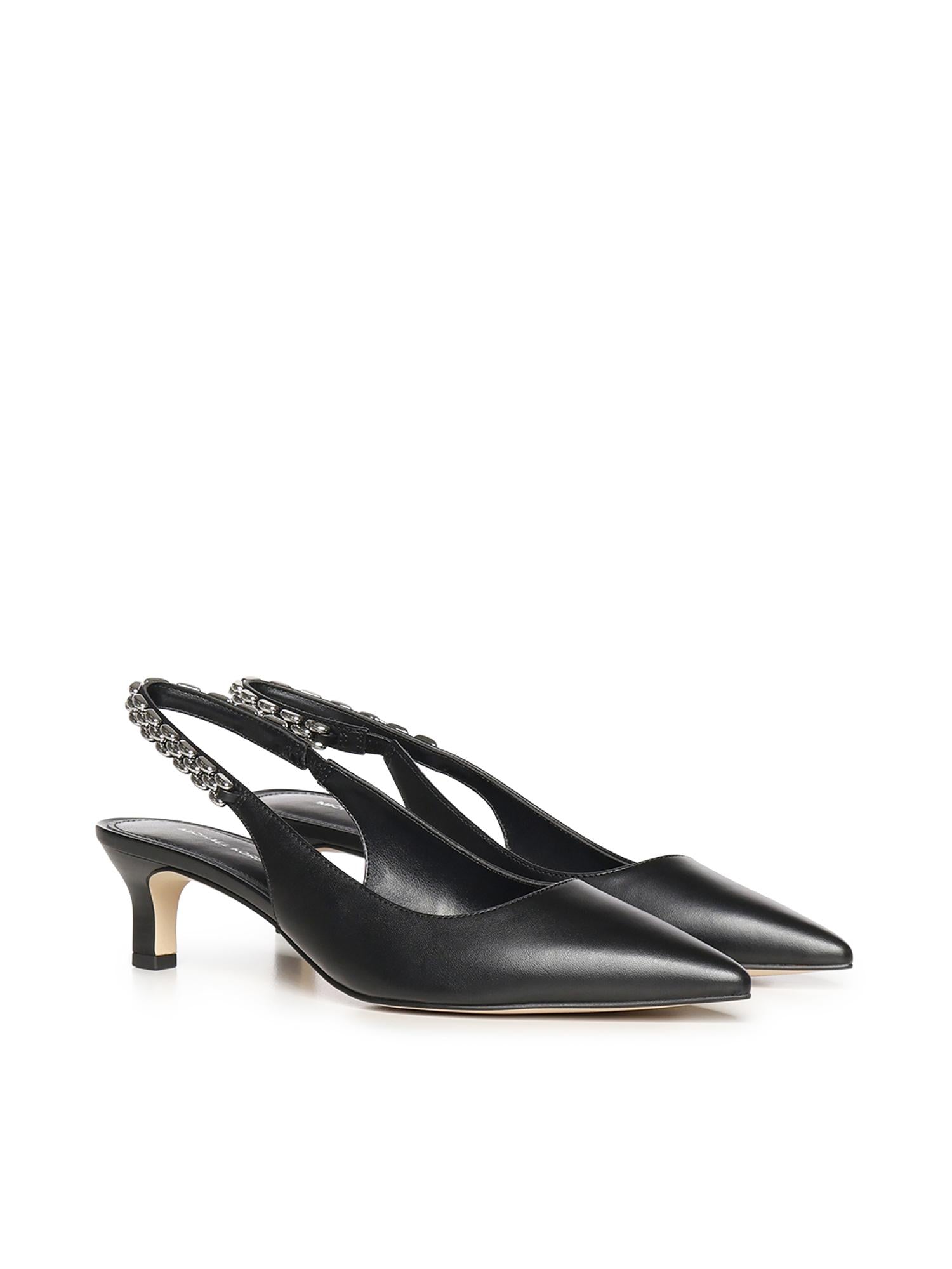 Décolleté Marcia slingback in pelle 40S6MCMP1L 001 MICHAEL MICHAEL KORS 