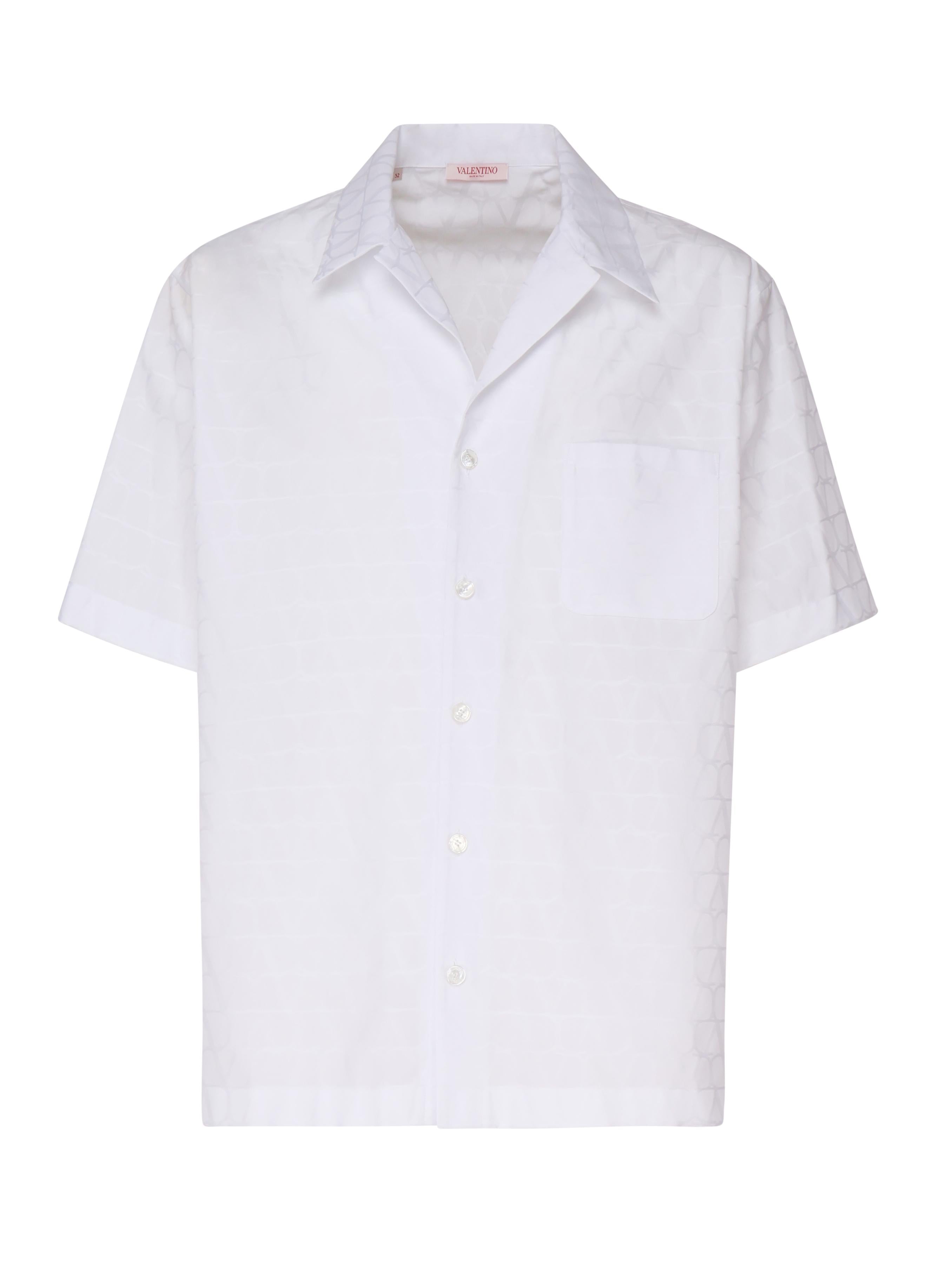 Camicia bowling con motivo Toile Iconographe 5V3AAA90 9VCKF9 VALENTINO GARAVANI 