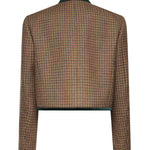 Giacca cropped in lana pied de poule 8B3CE5C0 A0KD8Q VALENTINO GARAVANI 