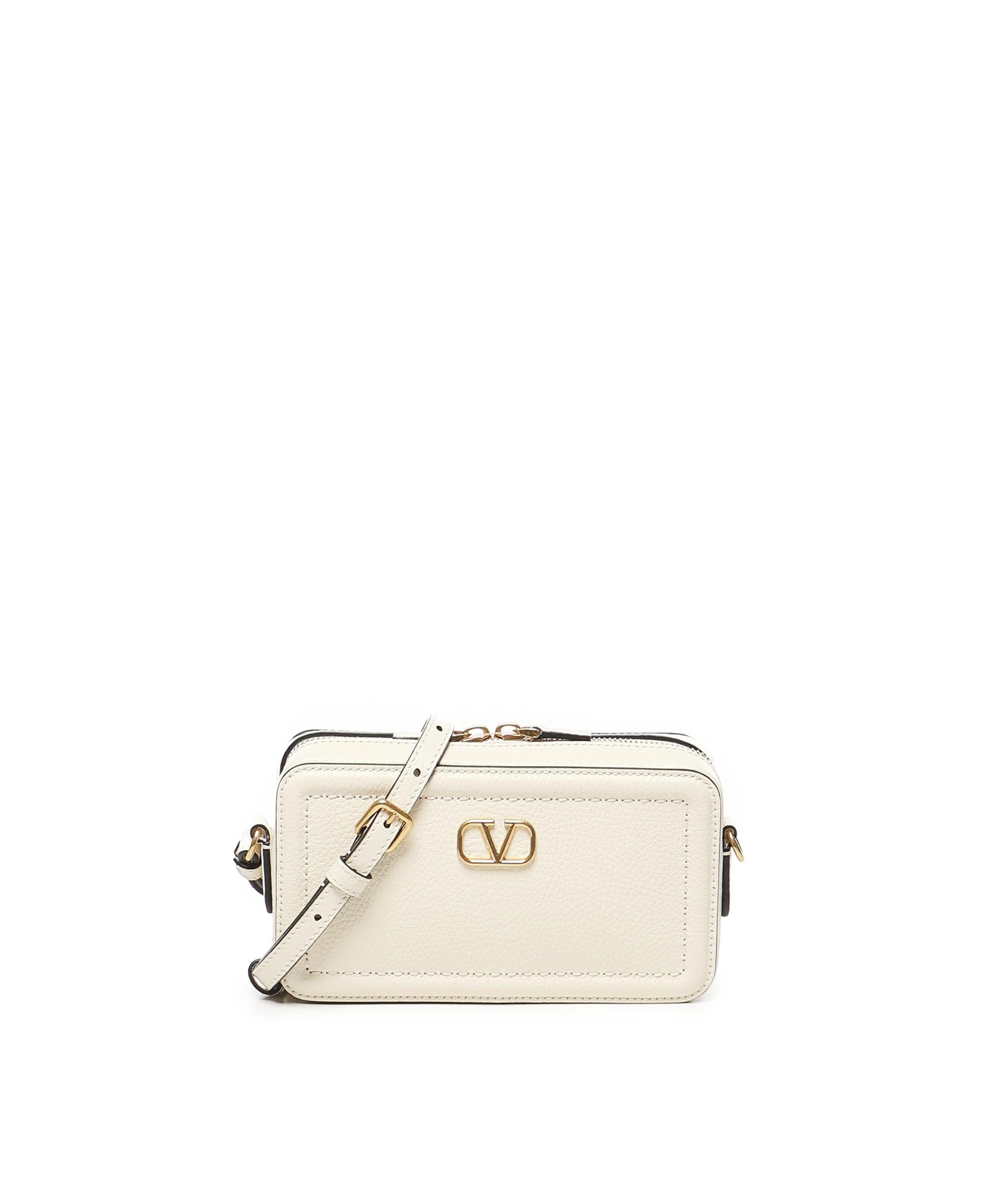 Borsa tracolla mini Alltime in vitello granato 6W0P0AI5 RZR098 VALENTINO GARAVANI 