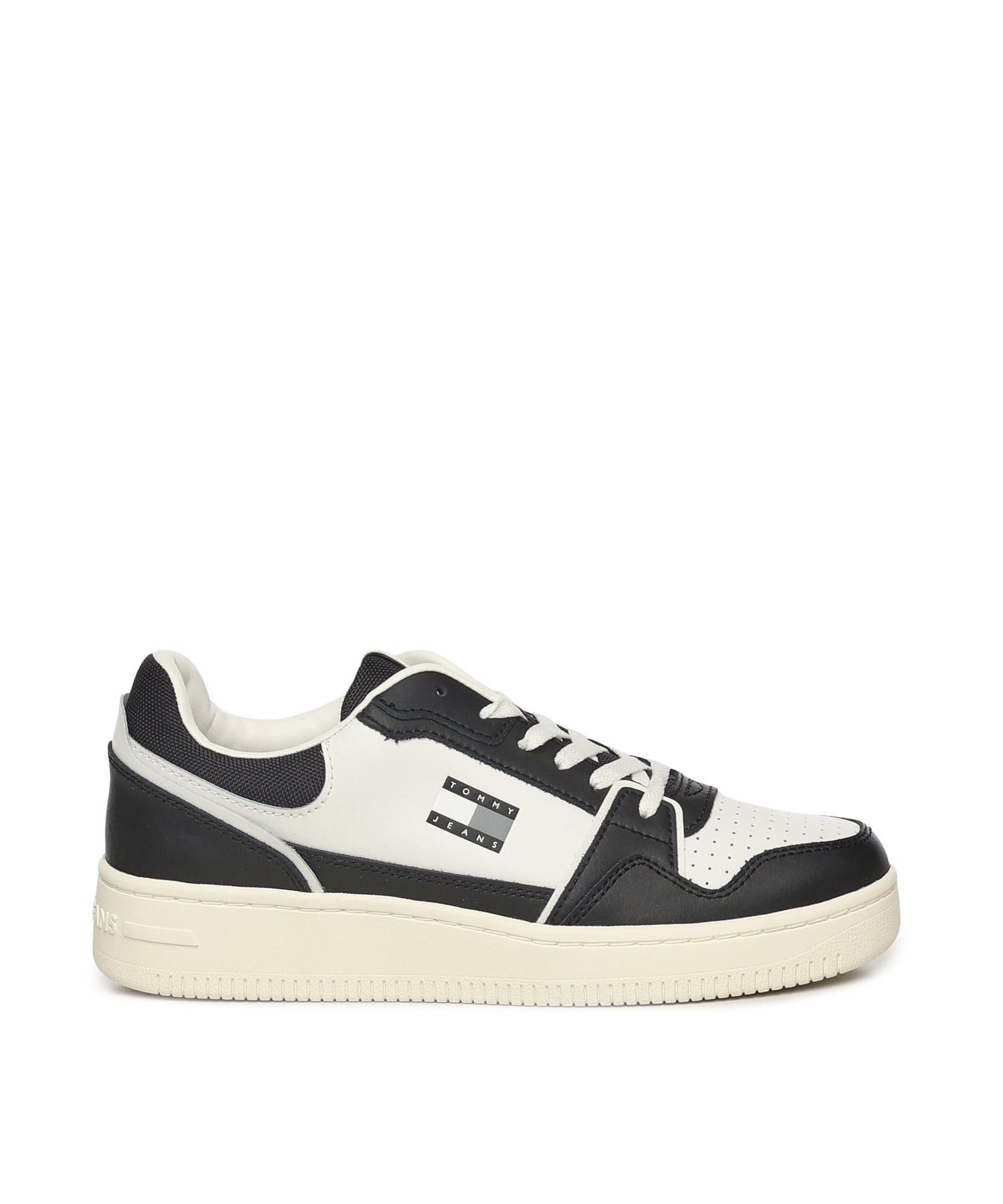 Sneakers Retrò in pelle EM0EM01610 BDS TOMMY HILFIGER 