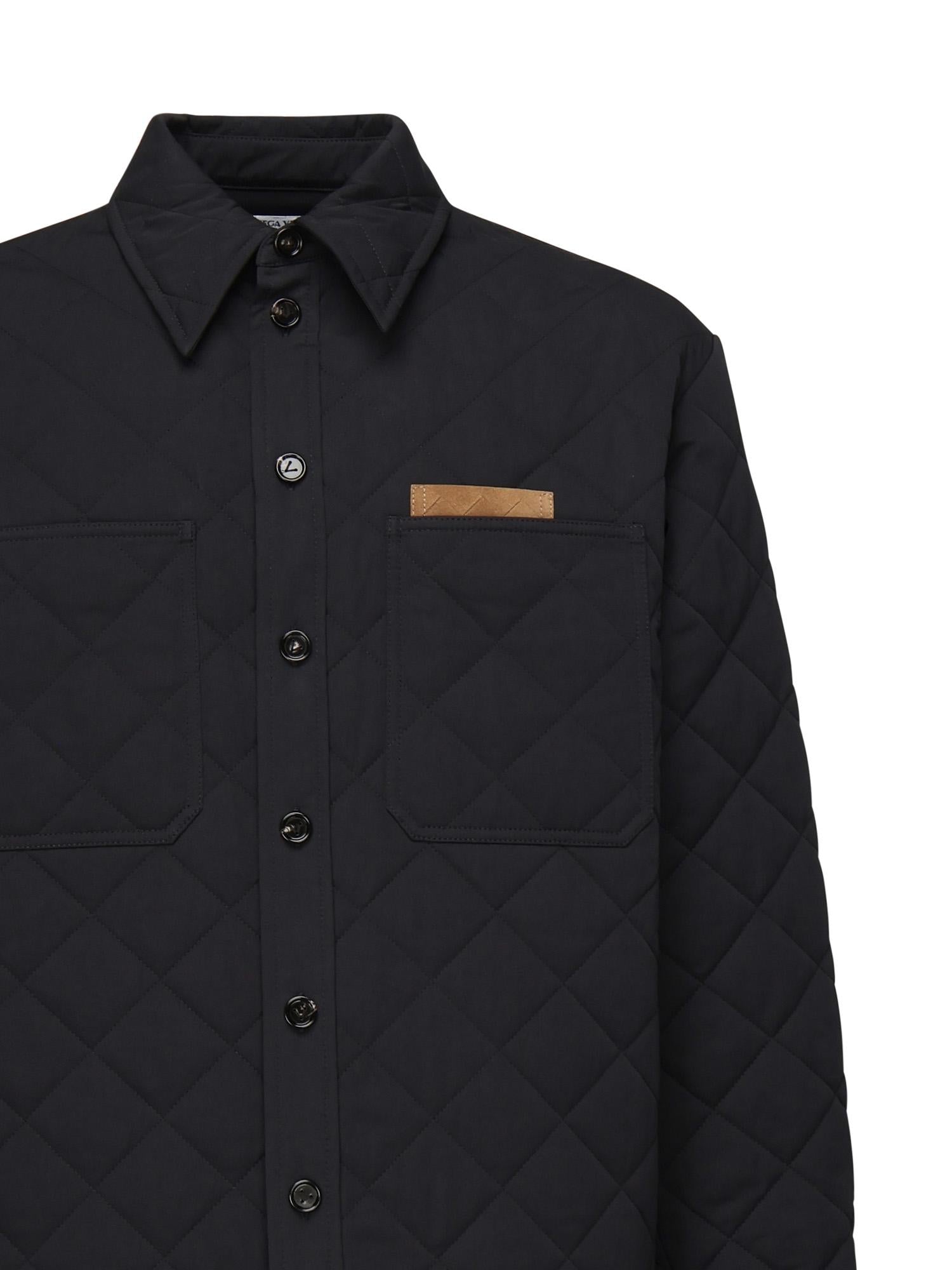 Overshirt trapuntata in cotone 837036 V5O604246 BOTTEGA VENETA 