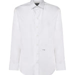 Camicia oxford in cotone S74DM0660 S36275100 DSQUARED2 