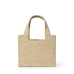 Borsa tote LOEWE Font mini in rafia ALF1V46X15 2515 LOEWE 