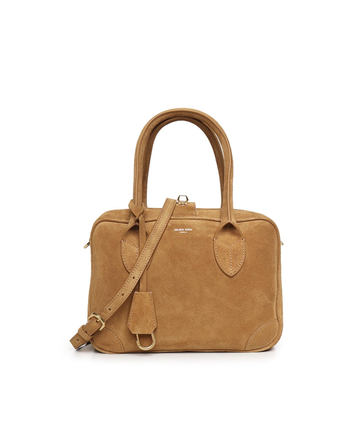 Borsa Vita in suede con logo GWA00470 A00079855303 GOLDEN GOOSE 
