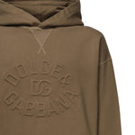 Felpa con cappuccio ricamo logo G9BNLZ G7O2PM0672 DOLCE & GABBANA 