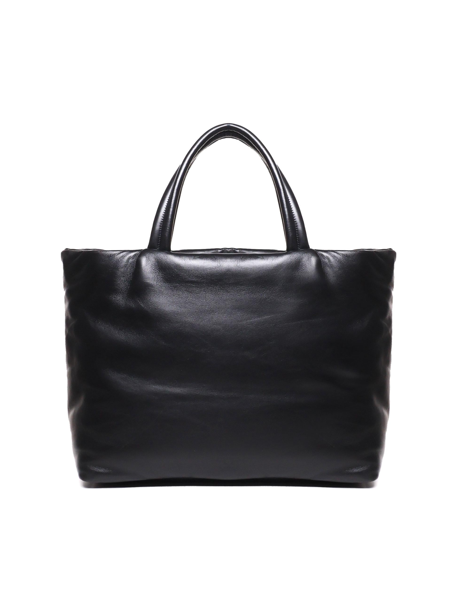 Borsa tote imbottita in pelle 756269 AACIW1000 SAINT LAURENT 