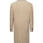 Cappotto in pelle scamosciata L75CAPL01PEL0L002 02 ELEVENTY 