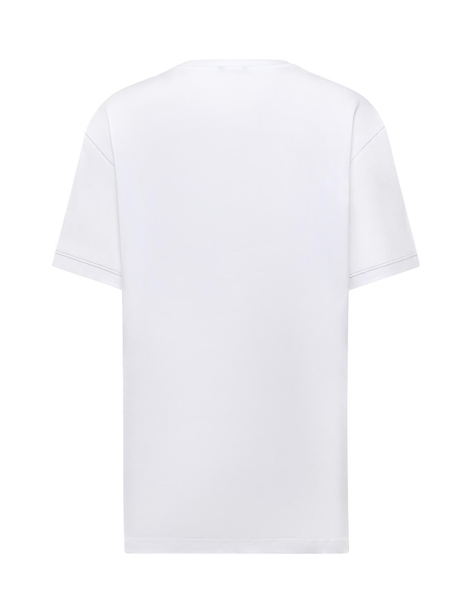 T-shirt in tasca a contrasto QF5039 J478314001 LIU JO 