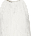 Abito midi in sangallo e macramè 104857 A2G9Z05 PINKO 