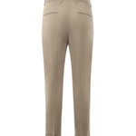 Pantaloni sartoriali in gabardine di misto lana<BR/> ALEXANDER SHORTER RISV MLRBEIGE BEABLE 