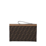 Pouch Piatta Medium FF Jacquard 7N0134 AFBVF1HRM FENDI 