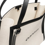 Borsa tote con logo COPBA77F2027 BEI COPERNI 