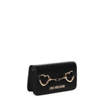Portafoglio con catena Hearts JC5643PP1MLB0 000 LOVE MOSCHINO 