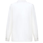 Camicia in fresco lana con ricamo CUMU0310S0 TW83900W01 MARNI 