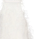 Abito corto con piume 105572 A2SPZ05 PINKO 