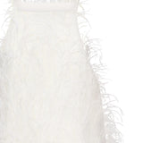Abito corto con piume 105572 A2SPZ05 PINKO 