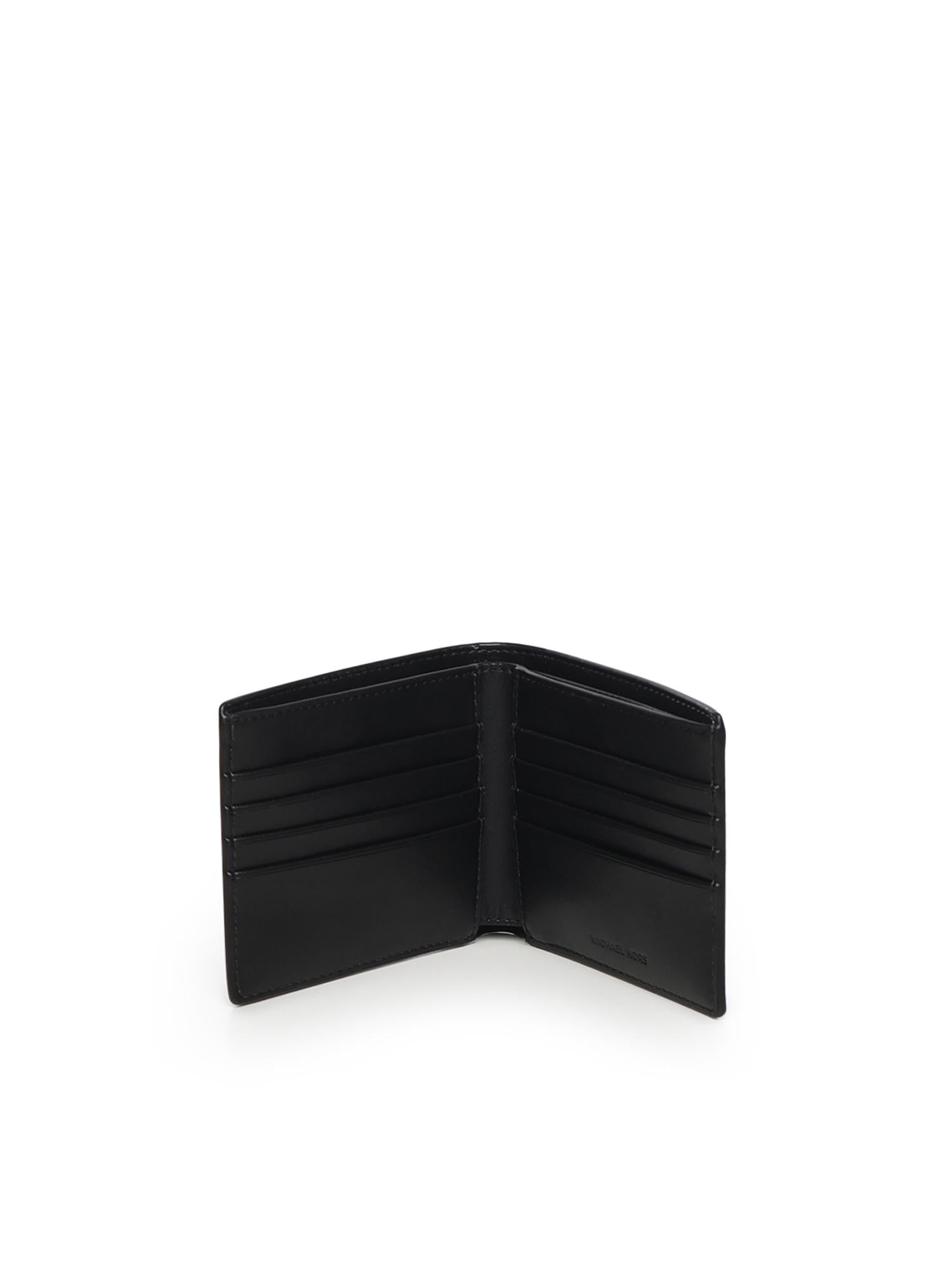 Portafoglio Greyson con logo 39F9LGYF5P 001 MICHAEL MICHAEL KORS 