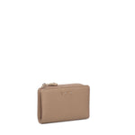 Portafoglio con logo in pelle BIPP9FF251 TAUPE BIASIA 