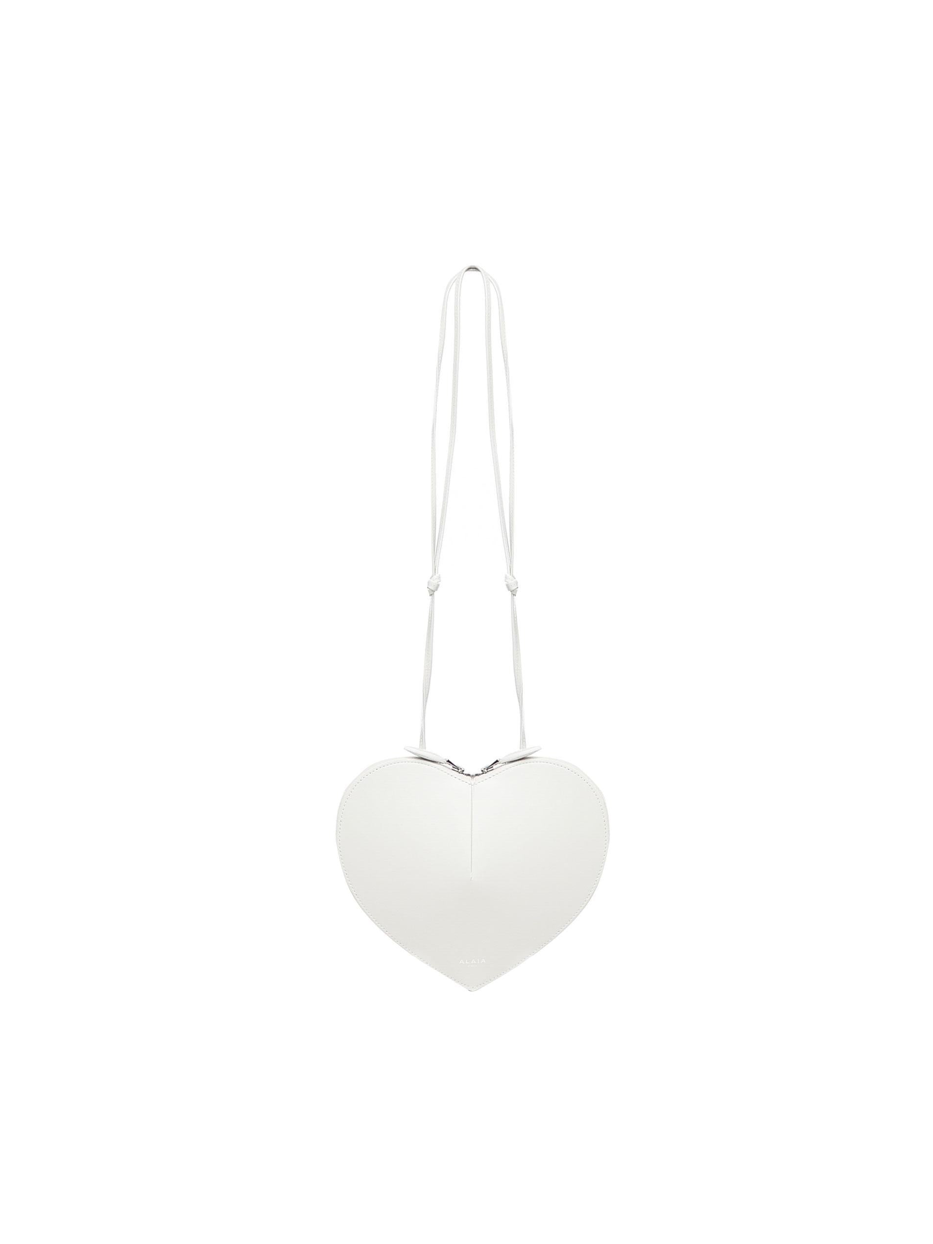 Borsa Le Cœur in pelle di vitello AA1P003C0Y75 010 ALAIA 