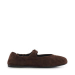 Ballerine Ruches in camoscio 5F340E 008F0003 MIU MIU 