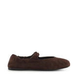 Ballerine Ruches in camoscio 5F340E 008F0003 MIU MIU 