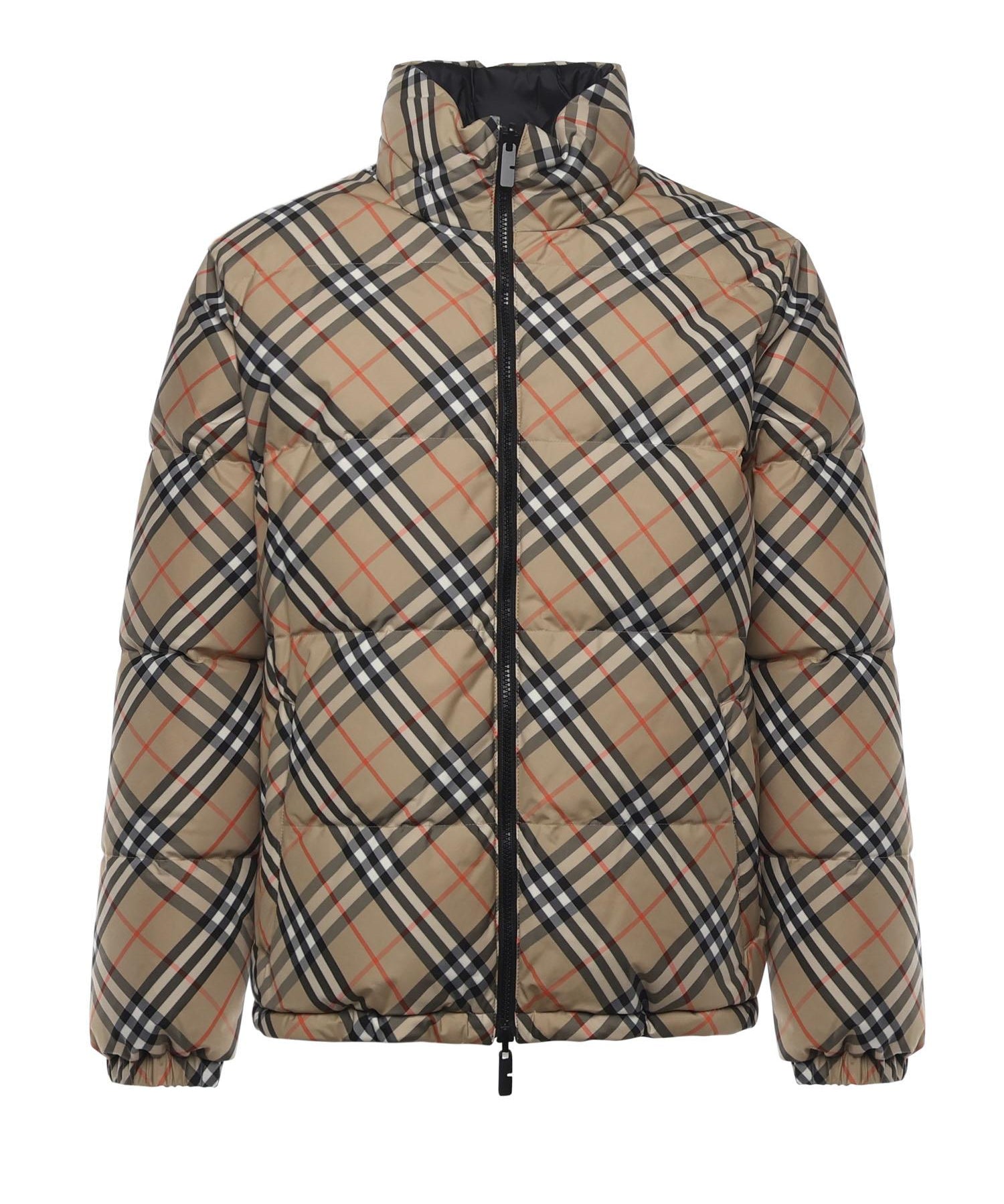 Piumino Snowdon Check reversibile 8110189 B9368 BURBERRY 