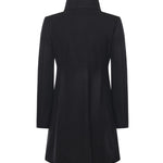 Cappotto Romantic in panno di lana mélange NAW5051Y050SGL B999 FAY 