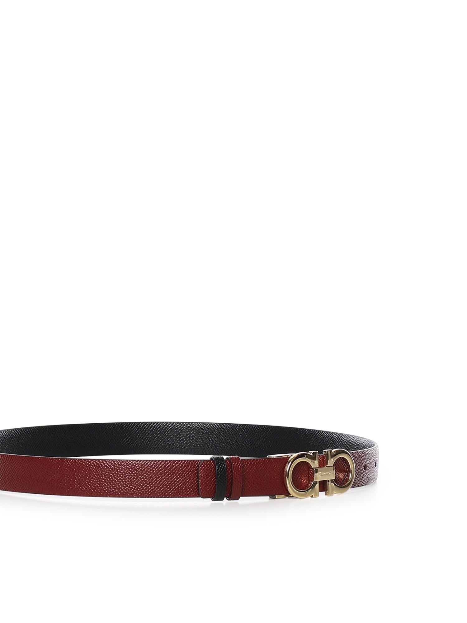 Cintura Gancini in pelle 23A565 780393826 FERRAGAMO 