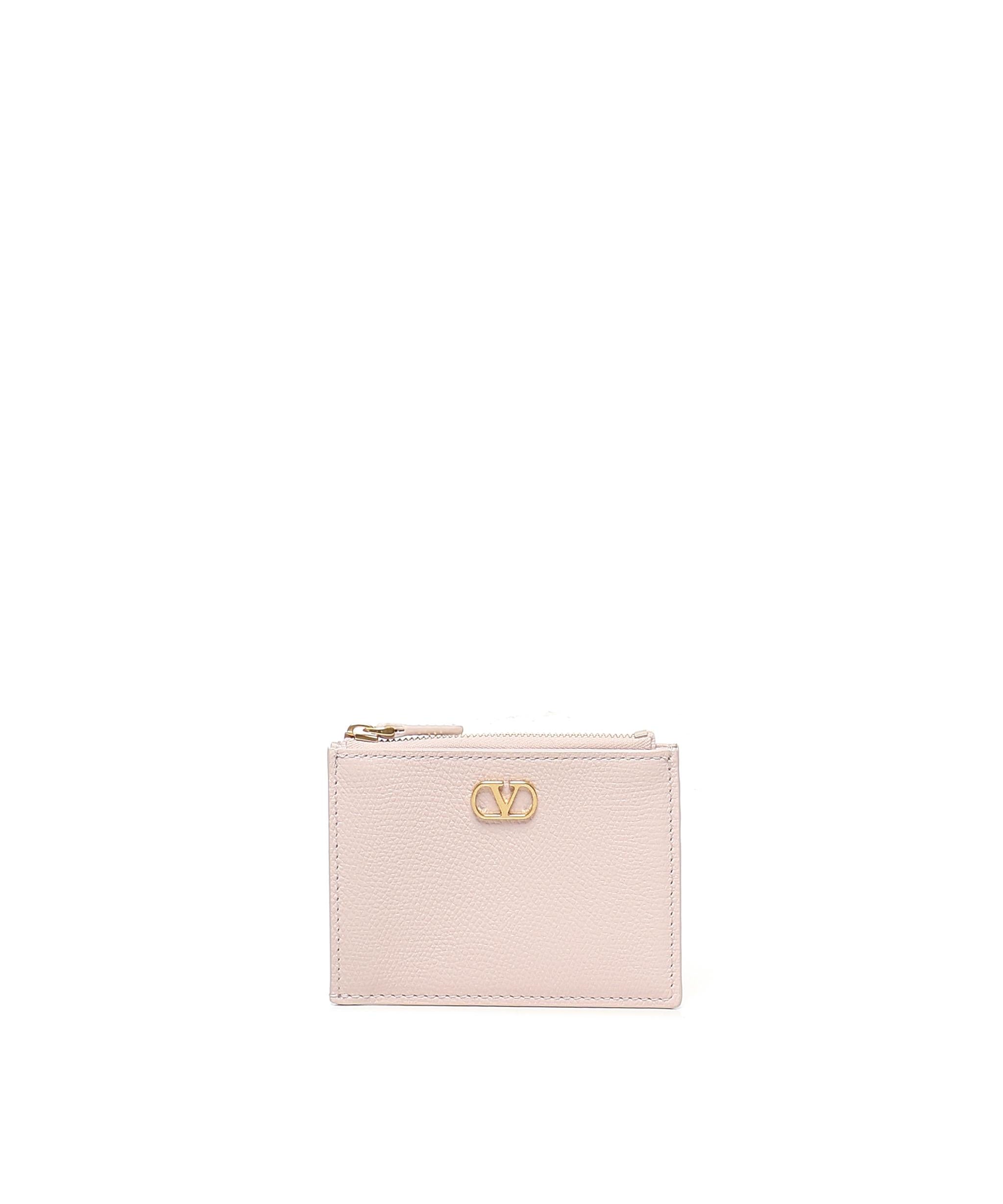 PORTACARTE VLOGO SIGNATURE IN VITELLO GRANATO 6W0P0AK9 SNP16Q VALENTINO GARAVANI 