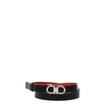 Cintura regolabile e reversibile Gancini<BR/> 230294 781813013 FERRAGAMO 