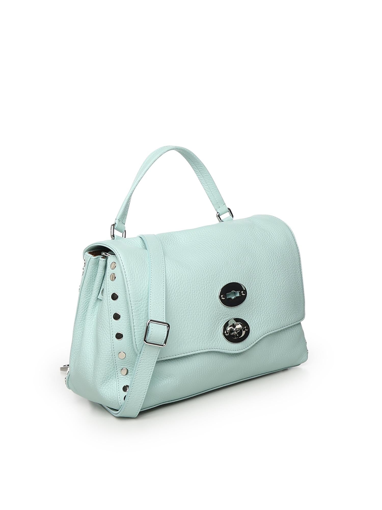 Borsa Postina small in pelle<BR/> 068010 -0050000Z0576 ZANELLATO 